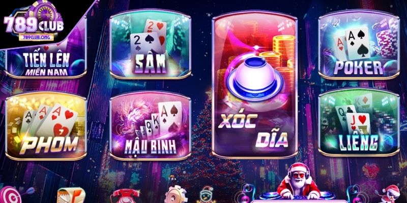 Thông tin về sảnh game bài 789club