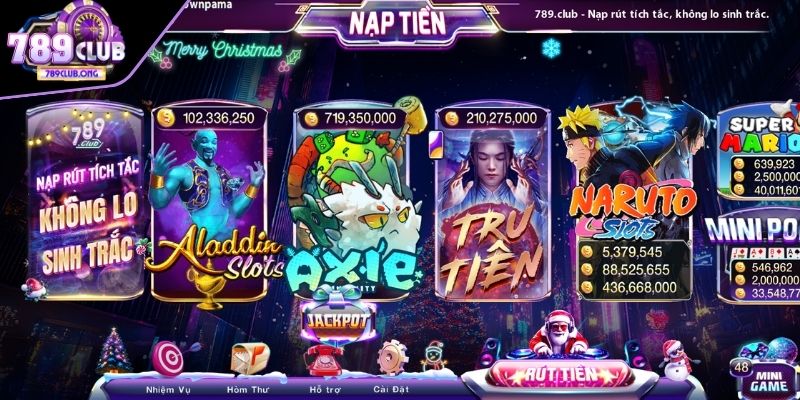 Top game nổ hũ 789Club hấp dẫn